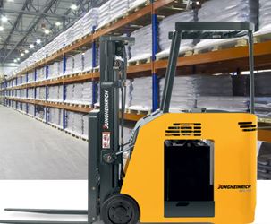Jungheinrich Electric Stand-Up End Control Forklift