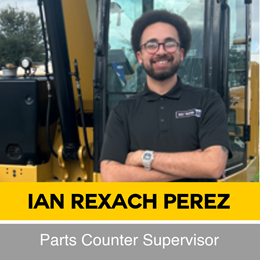 Ian Rexach PerezParts Counter Supervisor
