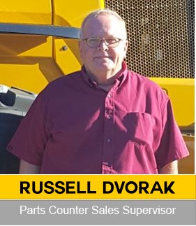 Russell DvorakInstore Parts Sales Supervisor
