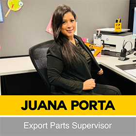 Juana PortaExport Parts Supervisor