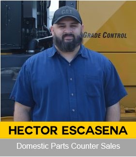 Hector E. EscasenaDomestic Parts Counter Sales