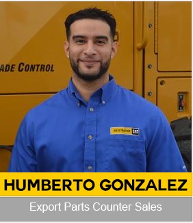 Humberto GonzalezExport Parts Sales Representative