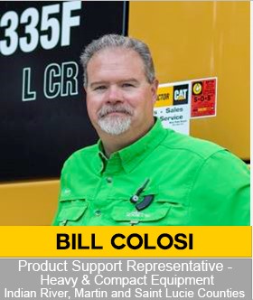 Bill Colosi Product Support and Sales Representative